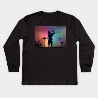 Bo Burnham "Sh*t" Scene from Inside Kids Long Sleeve T-Shirt